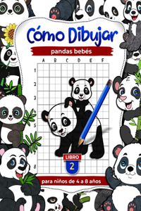 Cómo dibujar pandas bebés