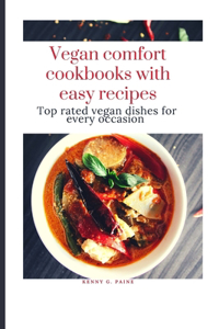 vegan comfort cookbook with easy recipes