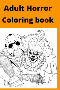 Adult Horror Coloring book