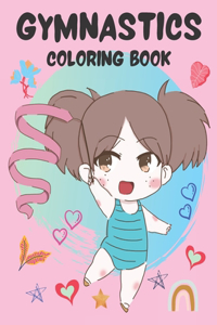 Gymnastics coloring book