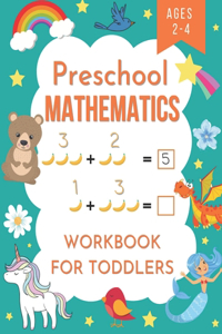Preschool mathematics workbook for toddlers ages 2-4
