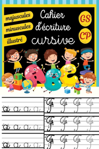 Cahier D'écriture Cursive GS - CP