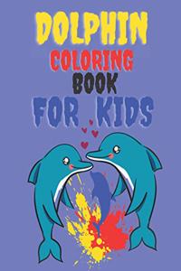 Dolphin Coloring Book for Kids