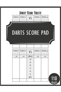 Darts score Pad