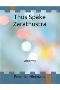 Thus Spake Zarathustra