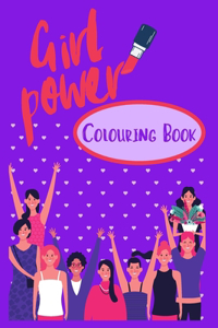 Girl Power Colouring Book
