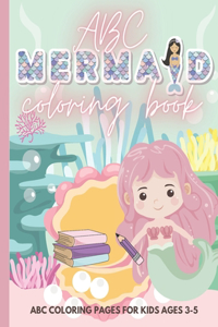 ABC Mermaid Coloring Book