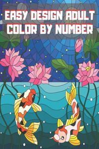 Easy Design Adult Color By Number