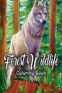 Forest Wildlife Coloring Book