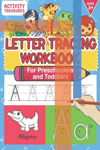 Fun Book to Practice & Learn ABC Letter Tracing for Kids and Beginners