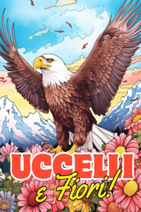 Libro da Colorare Uccelli e Fiori vol.3