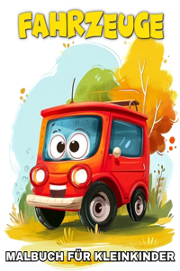 Malbuch Fahrzeuge für Kleinkinder