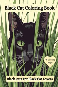 Black Cat Coloring Book