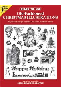 Ready-To-Use Old-Fashioned Christmas Illustrations