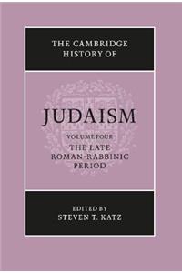 The Cambridge History of Judaism: Volume 4, the Late Roman-Rabbinic Period