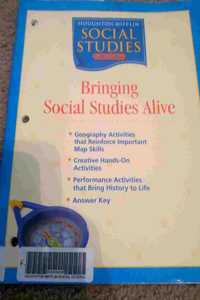 Houghton Mifflin Social Studies: Brg SS Alv Lk My World My World