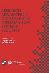 Research Advances in Database and Information Systems Security