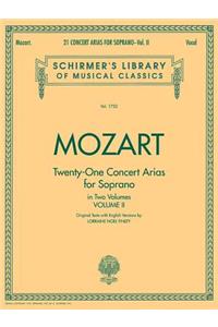 21 Concert Arias for Soprano - Volume II