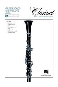 Master Solos Intermediate Level - Clarinet Book/Online Audio