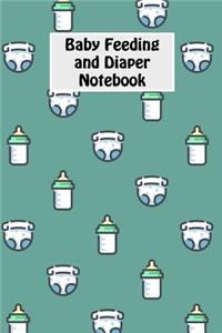 Baby Feeding And Diaper Notebook