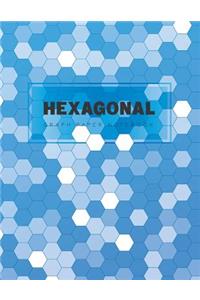 Hexagonal Graph Paper Notebook
