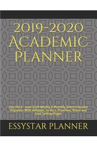 2019-2020 Academic Planner