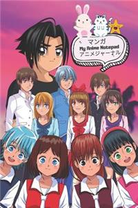 My Anime Notepad - 120 Page Sketchbook And Journal