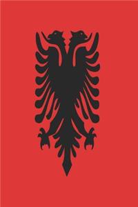 Albanian Flag Journal
