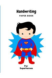Handwriting Paper Book