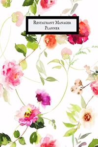 Restaurant Manager Planner