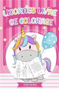 Licornes Livre de Coloriage pour Enfants