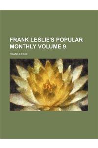 Frank Leslie's Popular Monthly Volume 9