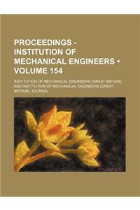 Proceedings - Institution of Mechanical Engineers (Volume 154)