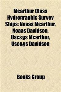McArthur Class Hydrographic Survey Ships