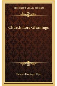 Church Lore Gleanings