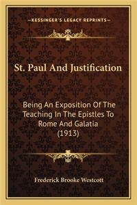 St. Paul And Justification