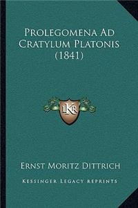 Prolegomena Ad Cratylum Platonis (1841)