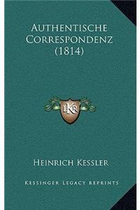 Authentische Correspondenz (1814)