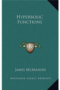 Hyperbolic Functions
