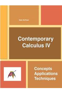 Contemporary Calculus Iv