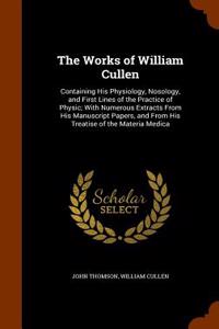 Works of William Cullen