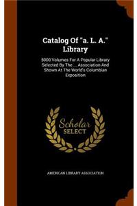 Catalog Of 