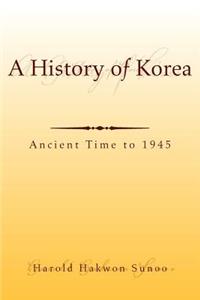 A History of Korea