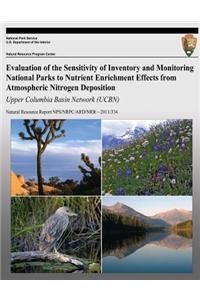 Evaluation of the Sensitivity of Inventory and Monitoring National Parks to Nutrient Enrichment Effects from Atmospheric Nitrogen Deposition