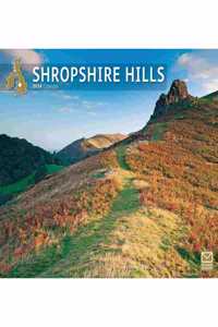 Shropshire Hills A4 Calendar 2024