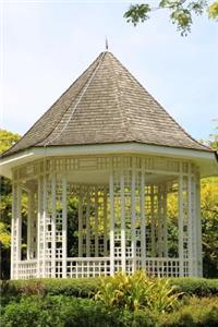 Beautiful White Garden Gazebo Journal