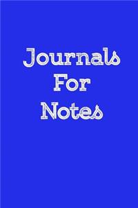 Journals For Notes
