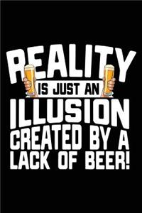 Reality Is Just An Illusion Created By A Lack of Beer!