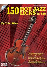 150 Hot Jazz Licks in Tab