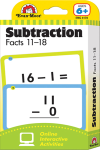 Flashcards: Subtraction Facts 11-18